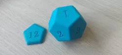 d12 die dice box