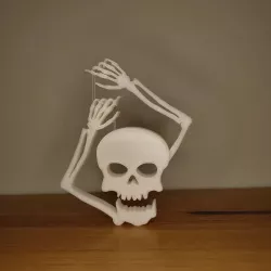 Dancing Skeleton Halloween Tensegrity
