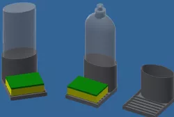Dishwashing liquid holder