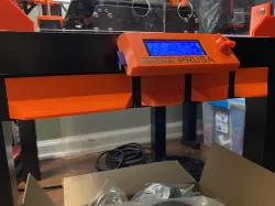Drawers spacers for external LCD mount