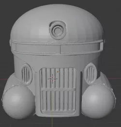 Dystopian Russian Power Armour Helmet