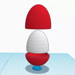 Easteregg egg easter salt shaker 