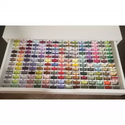 Embroidery Floss Organizers for IKEA Alex Drawers