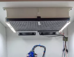 Enclosure Air Filter using Ikea Förnuftig