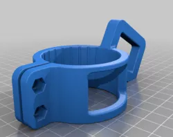 FDM Printable Elegoo Mars, Mars 2 & Mars 3 Build Plate Angled Holder