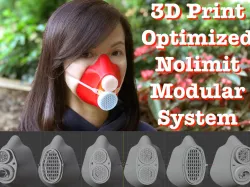 Flexible Mask Rolley [ Universal Modular System ] Covid-19