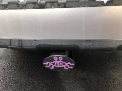 Flying Spaghetti Monster Hitch Cover and Oval Template