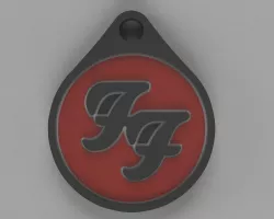 Foo Fighters keychain