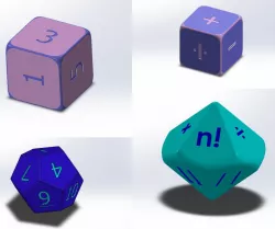 Fun Math Dice Game