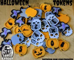 Game Tokens - Halloween