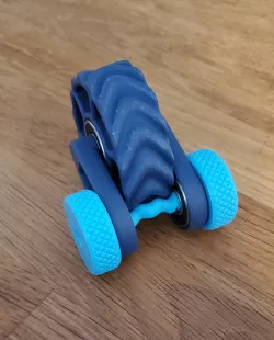 Herringbone Eccentric cycloidal fidget model (bigger knob)