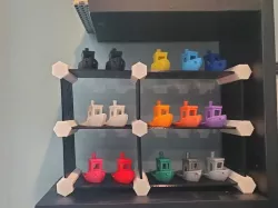 Hex Benchy Shelf