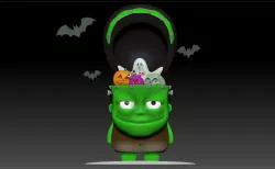 Inside Frankenstein's head