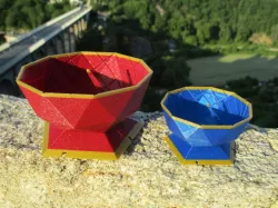 Isocahedric Sundial - Parametric Latitudes