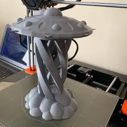 LED UFO with base