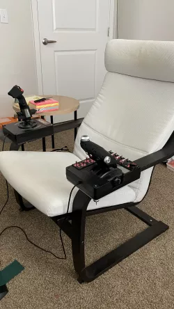 Logitech X55/56 - Ikea Poang Mount