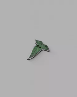 Lothlorien leaf button
