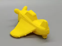 Low Poly Crop Duster Airplane