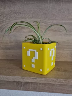 Mario Coin Block Single Extrusion