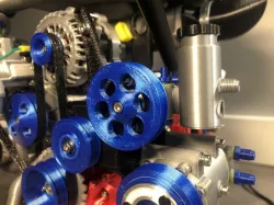 MAZDA RX7 (25/27) / Power Steering Pump add-on
