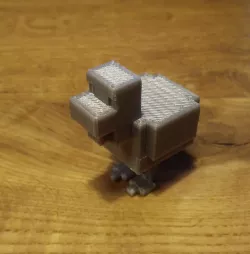 Minecraft chicken