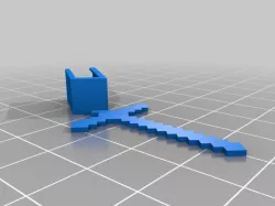 Minecraft Steve running, sword and helmet