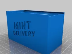 Mint Delivery custom container
