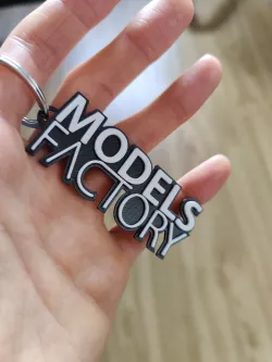 Models Factory Keychain