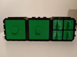 Modular drawer with handle