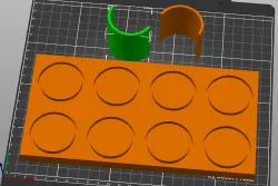 Mold Making Platform for Polyhedral Dice
