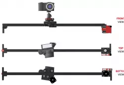 Motorized and remotely controlled camera slider (with object tracking)