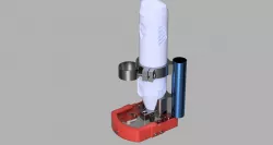 MPCNC Primo Dust Shoe - Dremel 4000