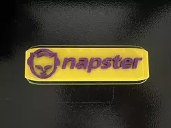 Napster magnet / plate /tatoo stamp