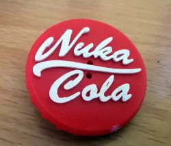 Nuka Cola Bottle Cap Fallout series stylized button