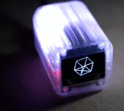 OLED Display and Desk Decoration Cube/ Arduino Nano & neopixel & SSD1306