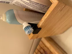 Oral-B toothbrush support for IKEA Dragan toothbrush holder