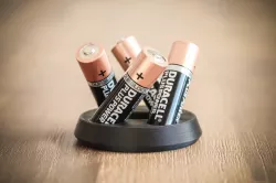 Parametric Battery Stand - Hyperboloid