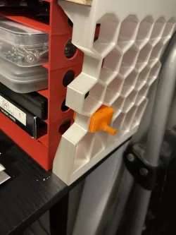 Peg Accessory for Printed Desk Shelf