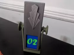 Perpetual Flip Calendar (W/ Customizable Font)