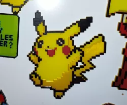 Pixelart Pikachu no MMU
