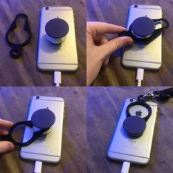 Pop Socket Lanyard Tether
