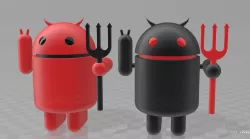 Posable Robot Android Devil