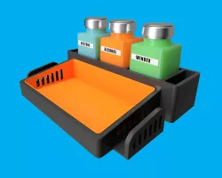 Printer Supply & Maintenance Station