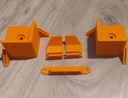 Prusa Enclosure parts for 2mm plexiglass