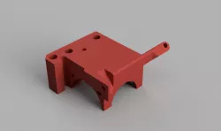 Prusa MK3 on MK2 fan mount, aligned filament path 1mm for toms3d Dolly