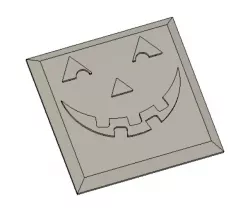 Pumpkin Smile Embosser Plate