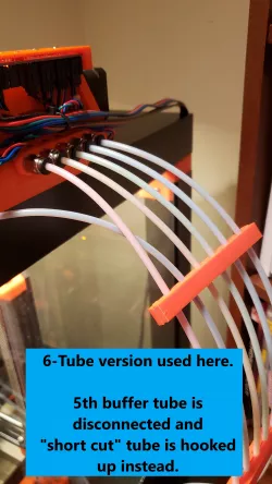 Remix: Prusa MMU2 PTFE Tubes Separator
