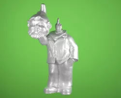 Reversed Abstract Rude Gnome 3DpTD