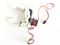 Robotic Gripper / Clamp. Two Degrees of freedom. Servo controlled