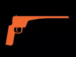 Rubber Band Gun (No hardware required!)